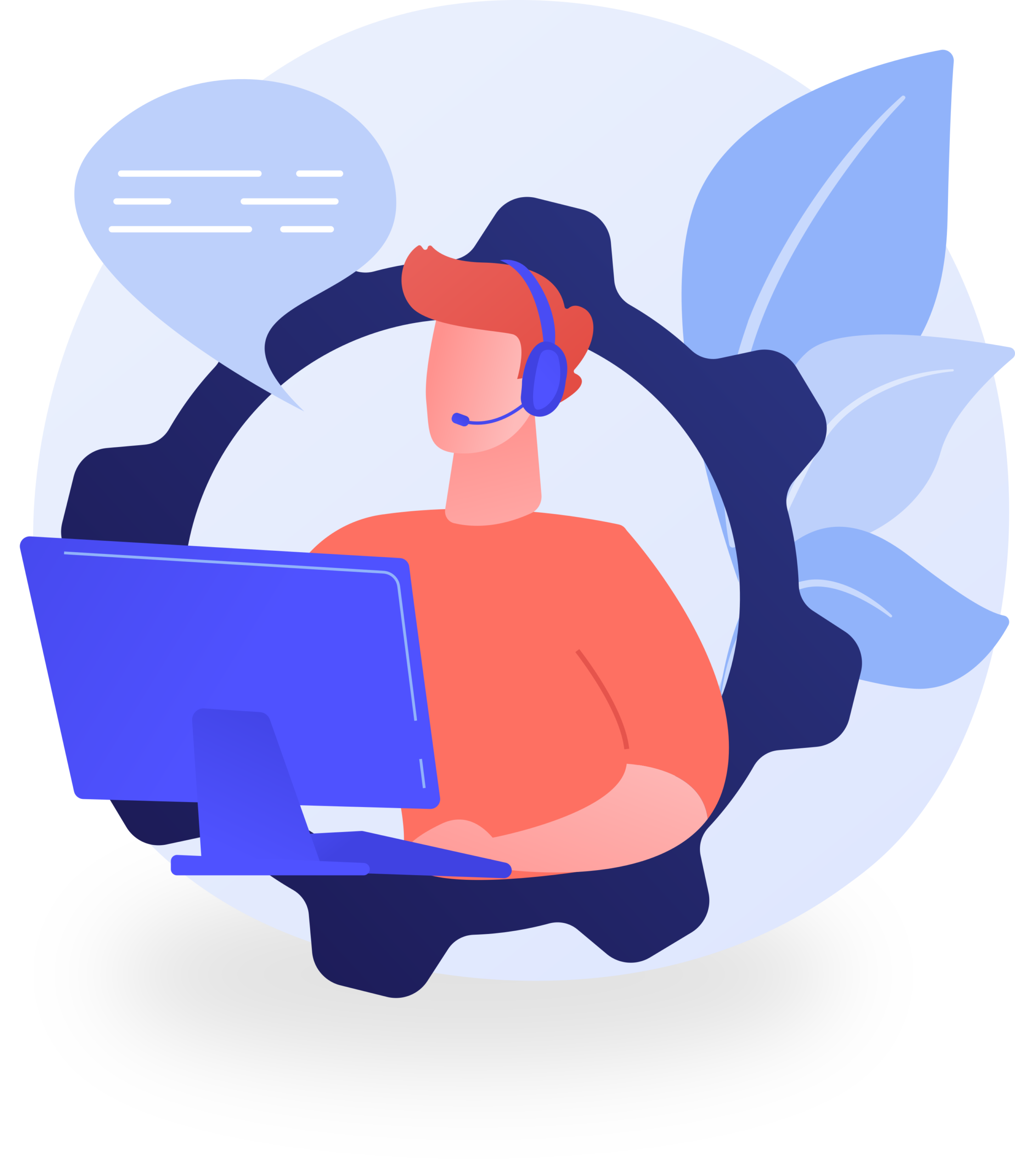 الدعم والمساعدة عبر الدردشة في نظام اكس سين