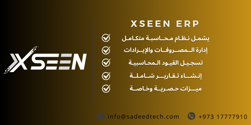 بطاقة نظام XSEEN المحاسبي